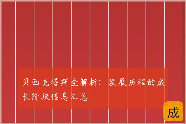 贝西克塔斯全解析:发展历程的成长阶段信息汇总